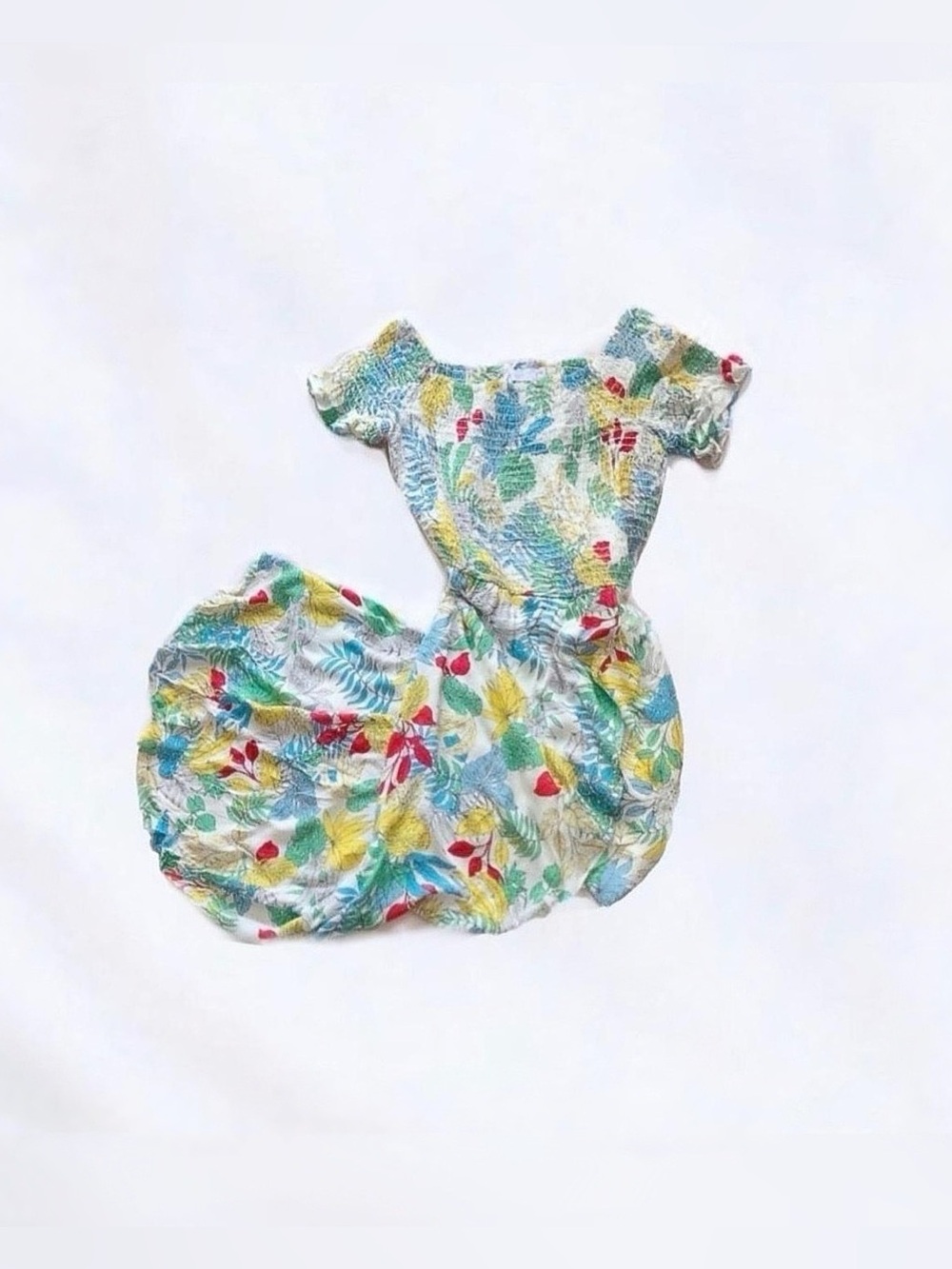 lush ⋆ hi-low smocked dress